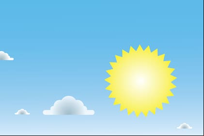 El pronóstico del tiempo para ciudad de San Juan para el 12 de junio.